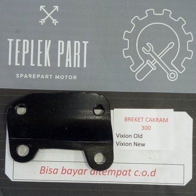Bracket Besi/Breket Kaliper/Piringan Cakram 300mm/Kaliper Vixion Old Vixion New Vixion/Bracket