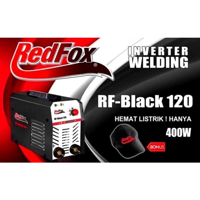 Inverter Welding 120A - Mesin Las Listrik Rf - 120 Redfox