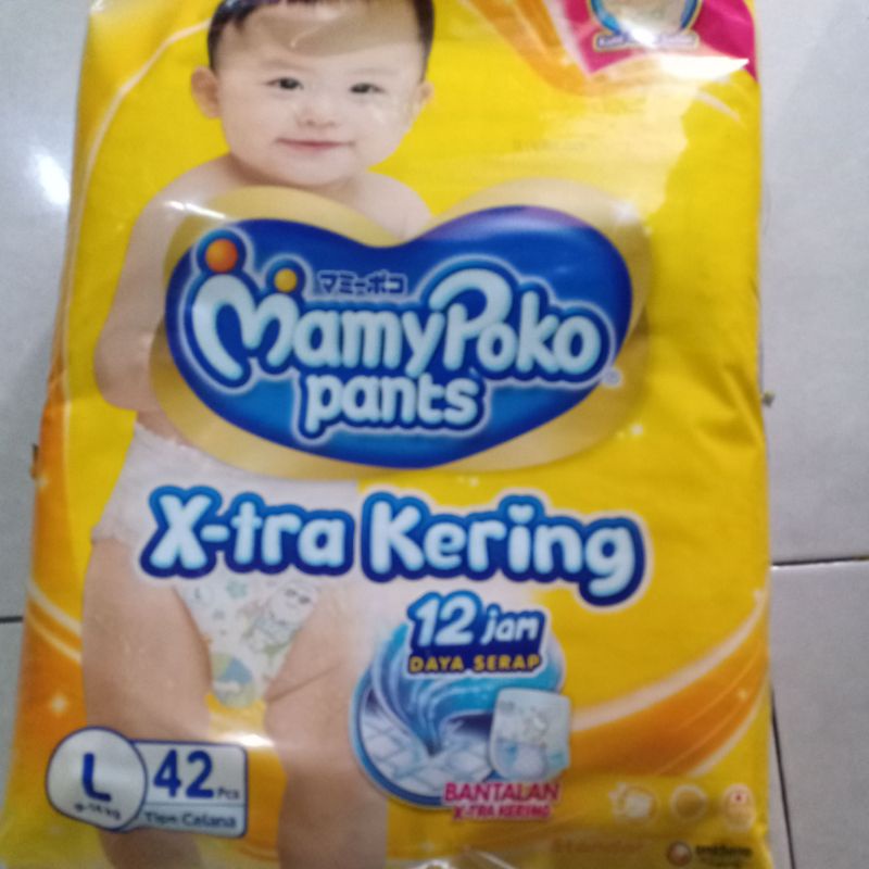mamypoko pant l-42, m-50, xl-38