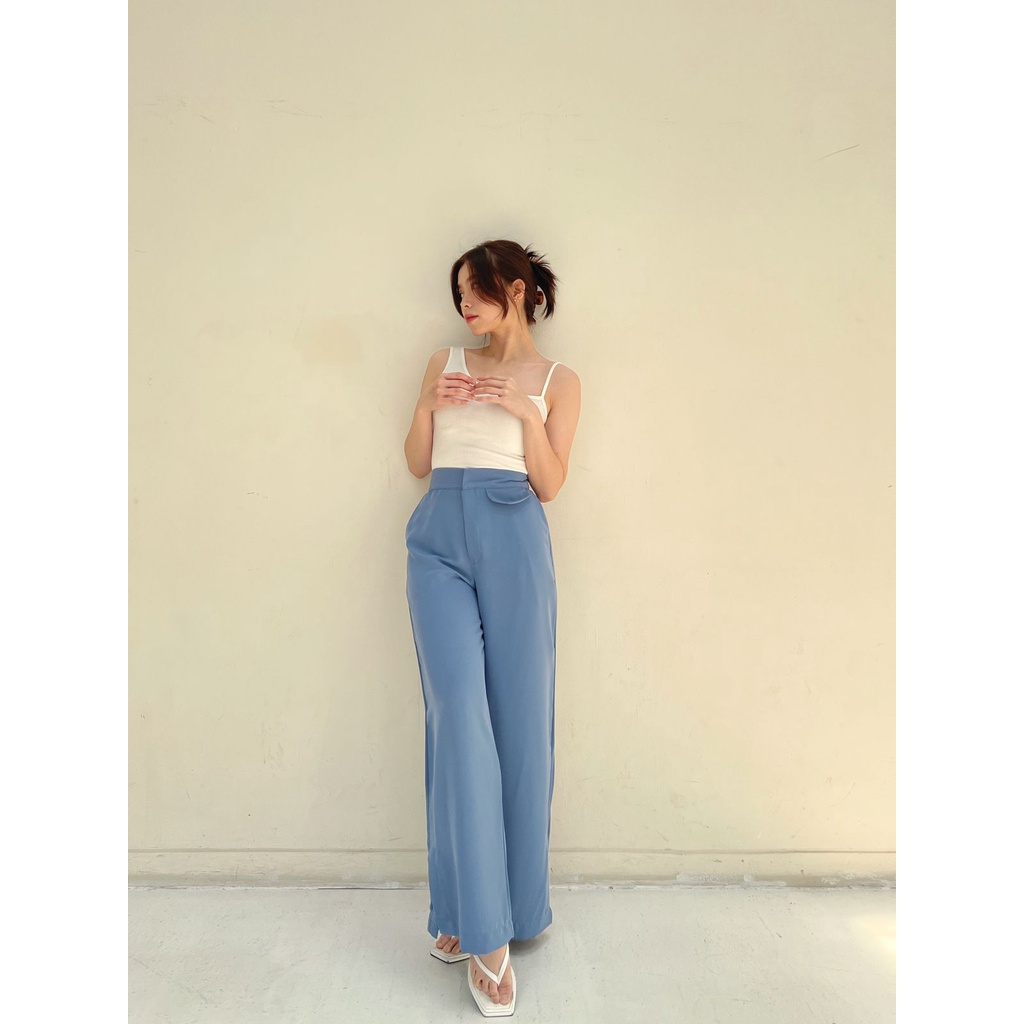 POTTIE - Poppy Cullotes Pants - Long Culottes High Waist