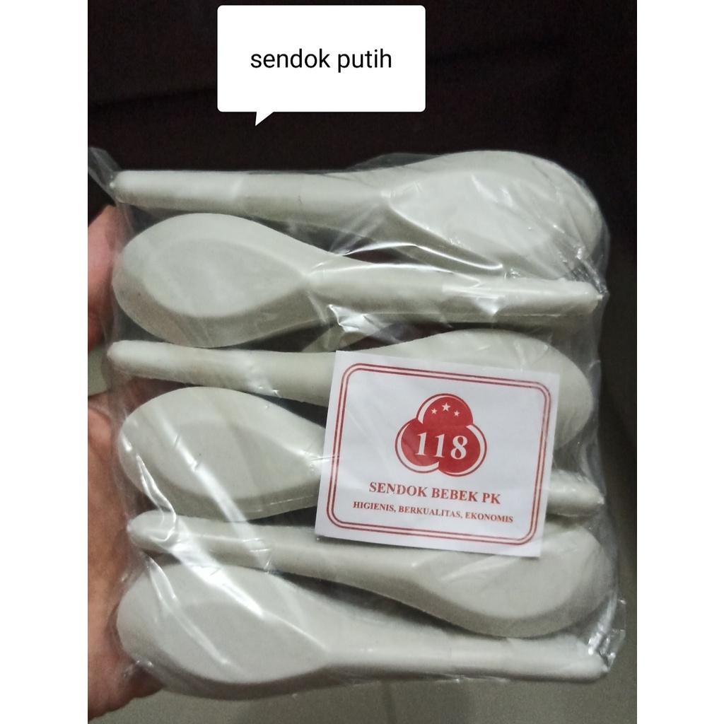 Sendok bebek bening / susu berkualitas cap 118