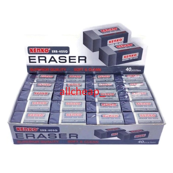 

PENGHAPUS PENSIL ERASER PENCIL KECIL ERB40SQ ERW40SQ KENKO