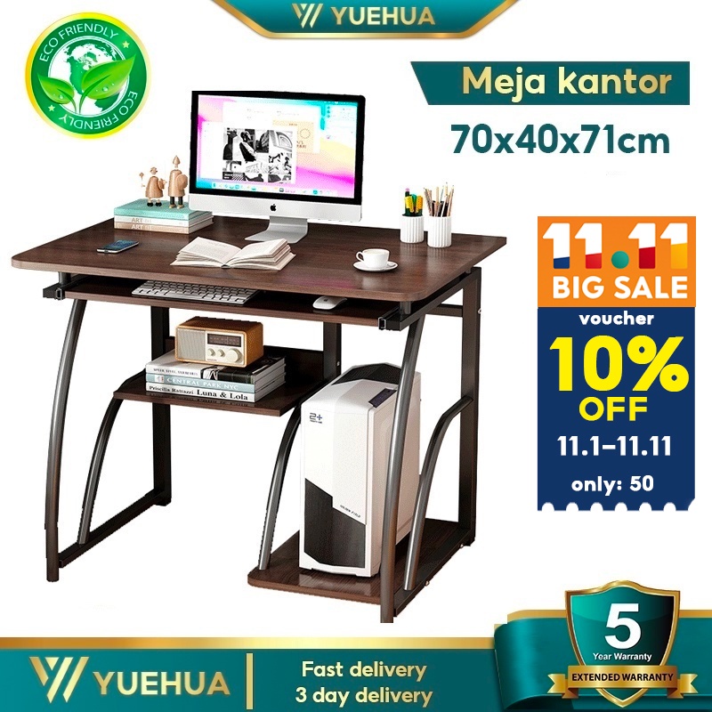 Jual Meja Komputer Kerja Kantor Mebel Kayu Solid Meja Belajar Meja ...