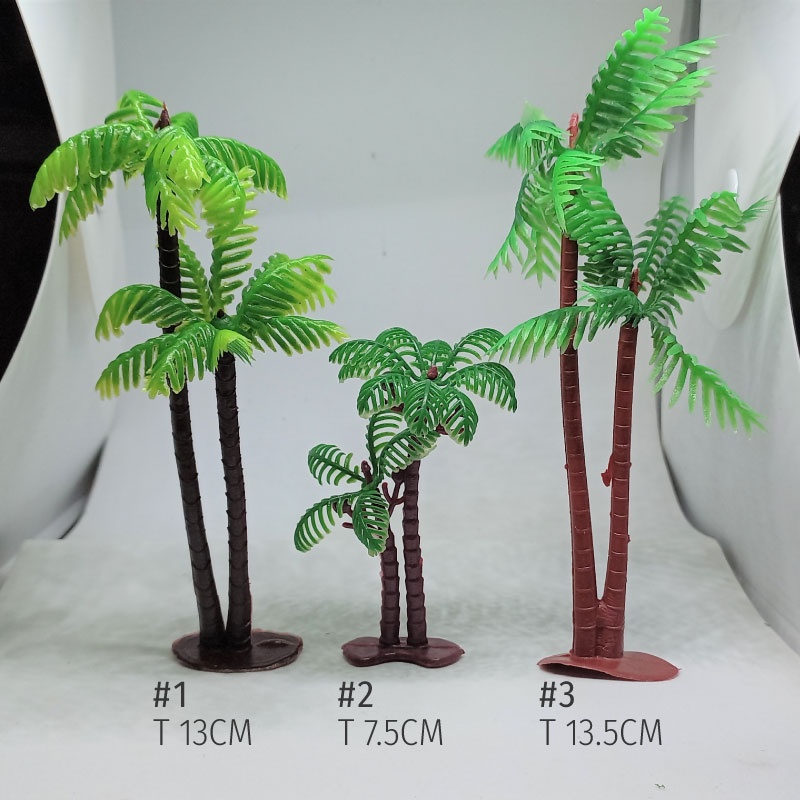 Pohon Kelapa Miniatur Untuk Maket Diorama Aquascape - MNB29