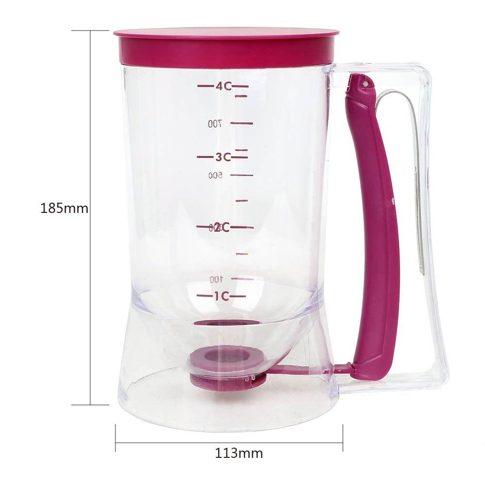 [Elegan] Batter Dispenser Muffin Tahan Panas Pancake Ukur Handheld Alat Baking