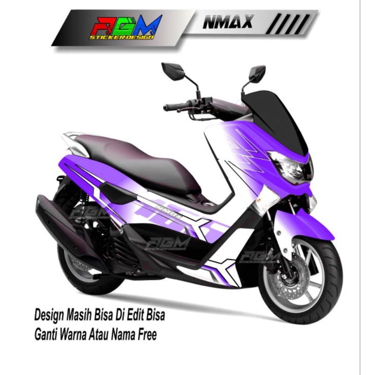 Decal Nmax Old Sticker Decal  Full Body Nmax 001