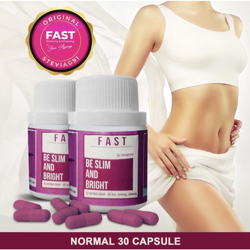 FAST SLIMMING ( NORMAL menurunkan sampai 8 Kg ) by Stevi Agnecya Slimfast herbal Obat Diet Pelangsin