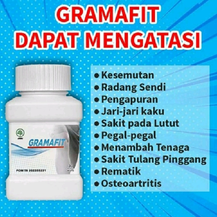 Obat Tradisional // Gramafit // Obat Gramafit // Obat Herbal Atasi Gejala Nyeri Sendi GRAMAFIT Origi