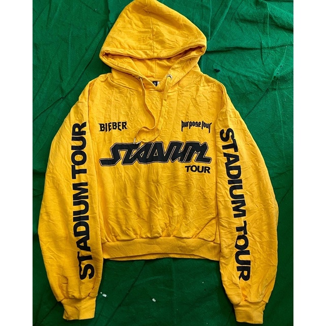 hoodie crop tee justine bieber original hnm