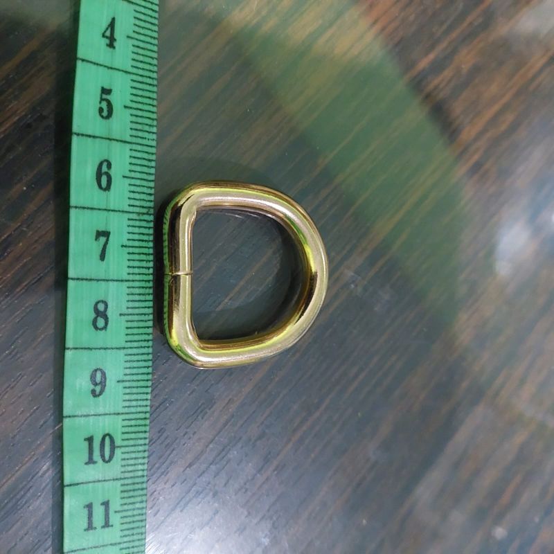 Ring D model tinggi 1.3cm, 1.5cm dan 2 cm kualitas Impor tebal