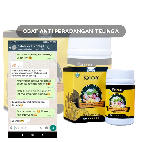 Kangper obat telinga Berdengung Bernanah Berair Tersumbat congek herbal asli bpom