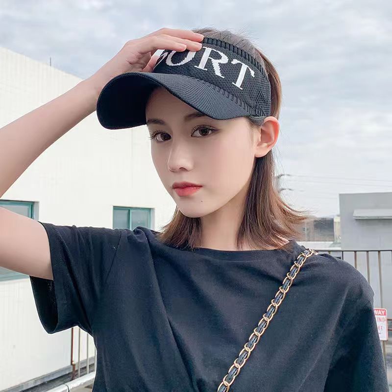 cod☜☞ready Topi Baseball Pelindung Matahari dengan Bahan Rajut dan Bergaya Korea untuk Musim Panas Topi Fashion lagilaku