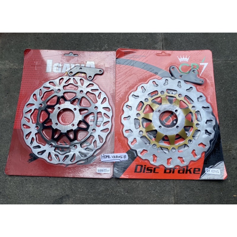 PIRINGAN CAKRAM DEPAN RX KING 300 MM PLUS BREKET