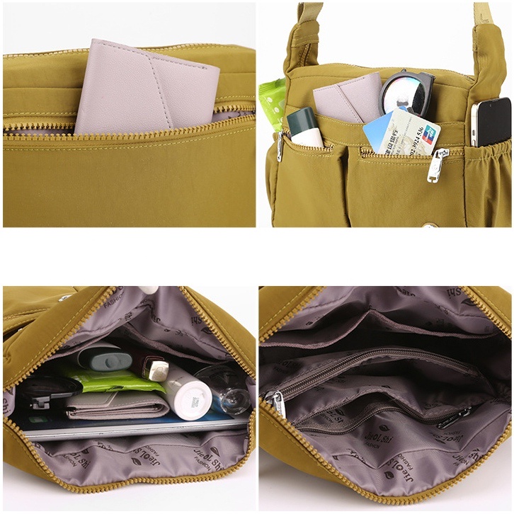 TAS SELEMPANG WANITA IMPORT ANTI AIR GUSTAVA TA680B7 SLING BAG PREMIUM KOREA BRANDED REMAJA KEKINIAN SIMPLE CASUAL CEWEK MURAH BATAM FASHION