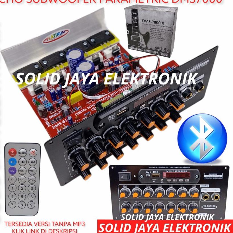 Paling Diminati KIT POWER SPEAKER AKTIF ACTIVE MP3 BLUETOOTH BT SANKEN DMS-7000 DMS7000 DMS 7000 X .