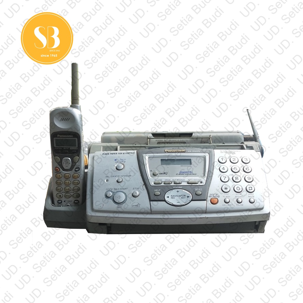 Mesin Facsimile Kertas HVS / Plain Paper Fax Panasonic KX-FPG376 Baru Gres