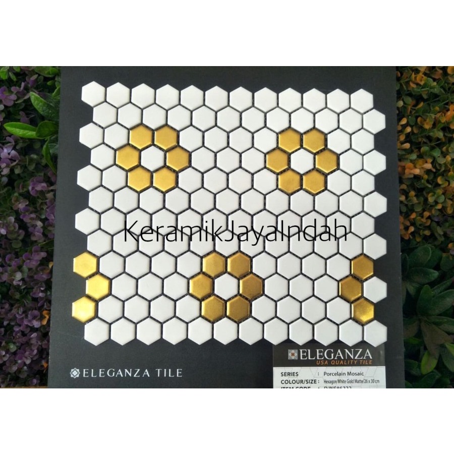 ELEGANZA DJNS85222 KERAMIK MOZAIK HEXAGONAL KERAMIK HEXAGONAL 30x30CM