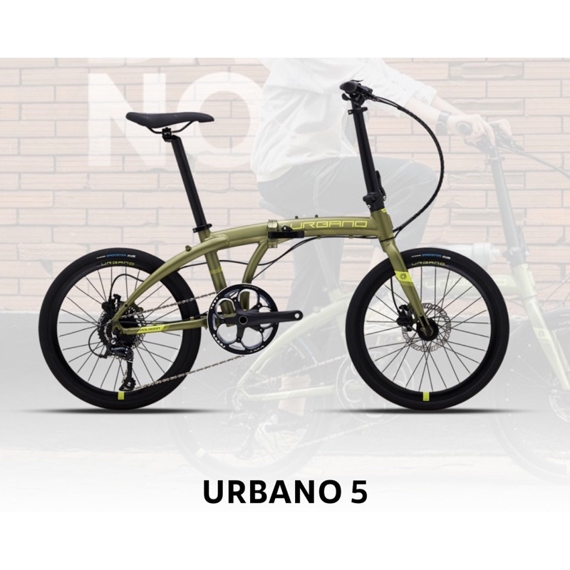 Sepeda Lipat Polygon 20” Urbano 5.0
