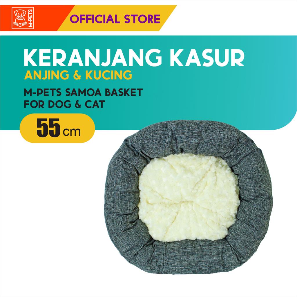 M-Pets Samoa Basket Pet Bed /  Kasur Tempat Tidur Kucing Anjing
