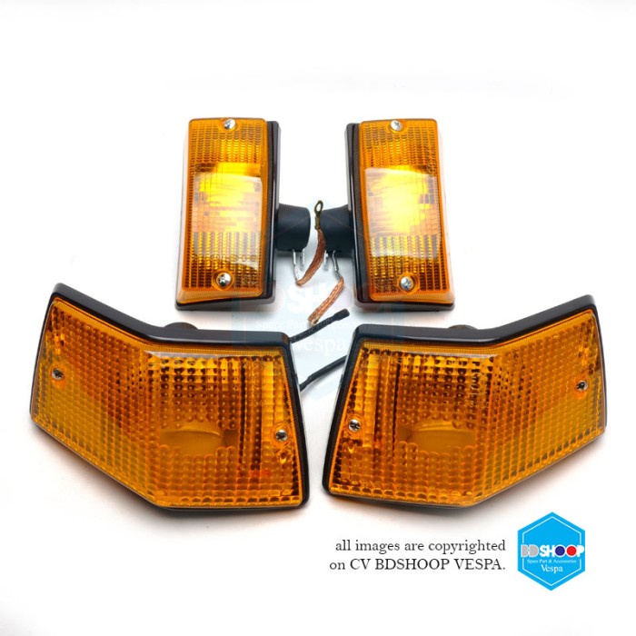 lampu sein SIEM vespa px fit ke exclusive excel ps original