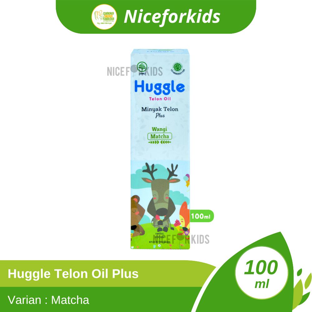 Huggle Minyak Telon Plus 100ml / Telon Oil Plus / Minyak Telon Bayi