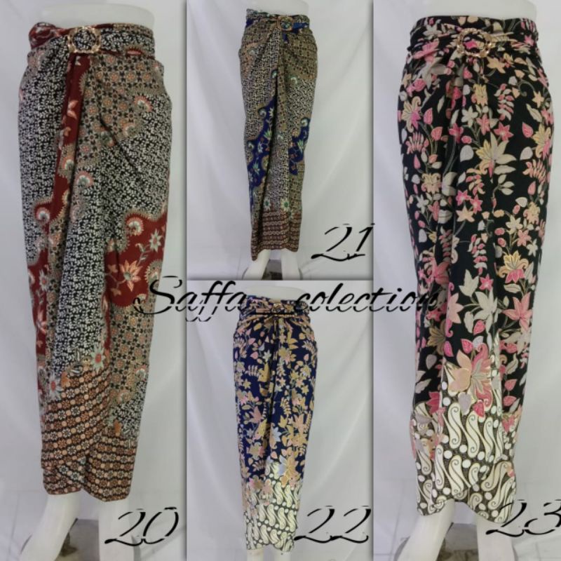 rok lilit batik/rok serut batik terbaru