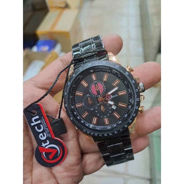 Jam tangan Vtech original pria sport rantai