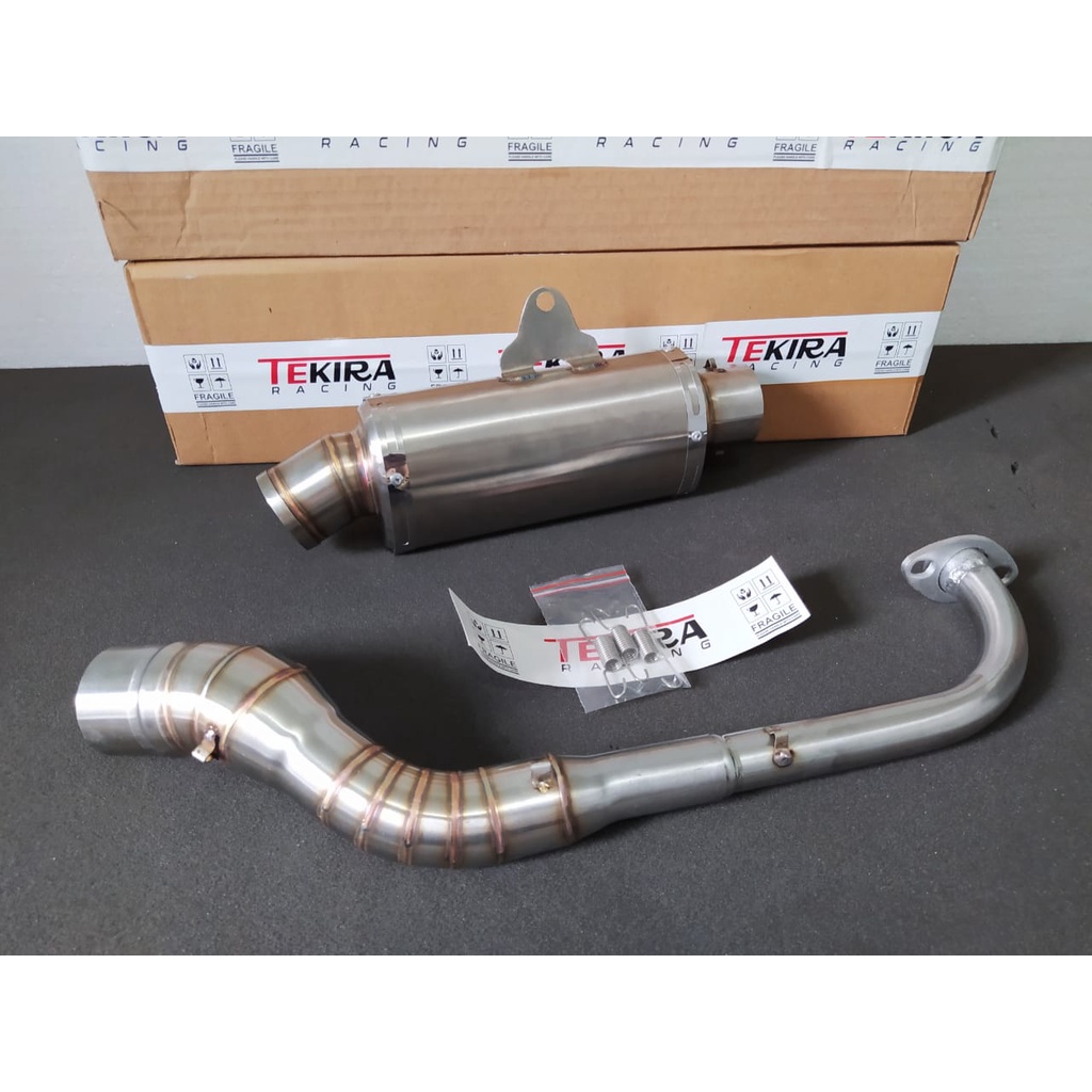 Knalpot Model CLD C3 Trioval Pcx Adv Vario 160 150 125 110 New Keyless Led Fi Techno Bohlam Beat Del