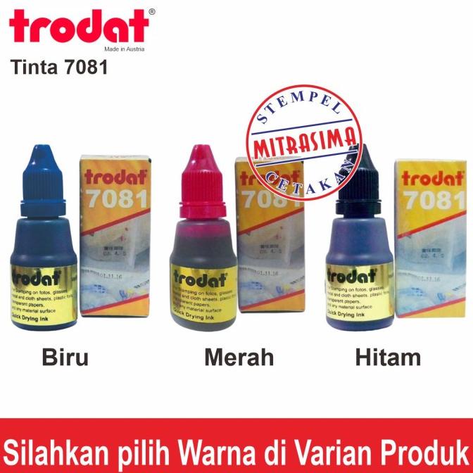 

Sale Trodat 7081 ( Tinta stempel Permium Permanen ) /ALAT TULIS AESTHETIC/ALAT TULIS SEKOLAH/ALAT TULIS SET/ALAT TULIS LENGKAP/ALAT TULIS ANAK/ALAT TULIS LUCU