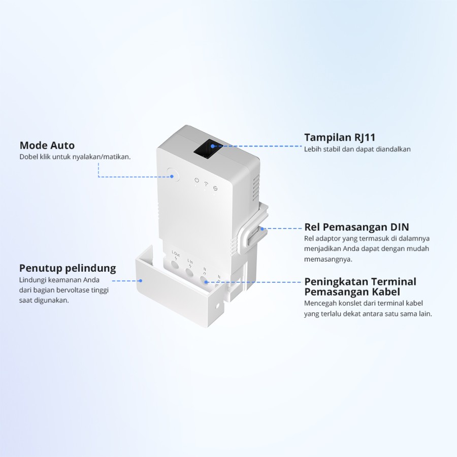 Sonoff  THR316 Smart Switch Sensor Monitoring wireless Smart home