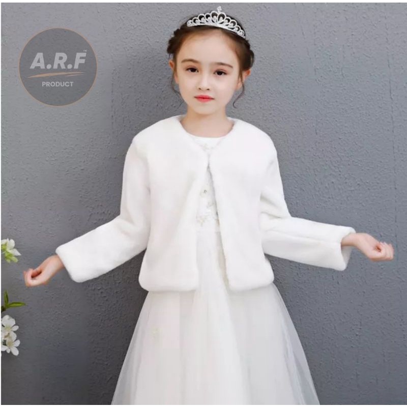 baju hangat buat anak perempuan berbulu / jaket bulu Anak perempuan / jaket anak perempuan umur 2 ta