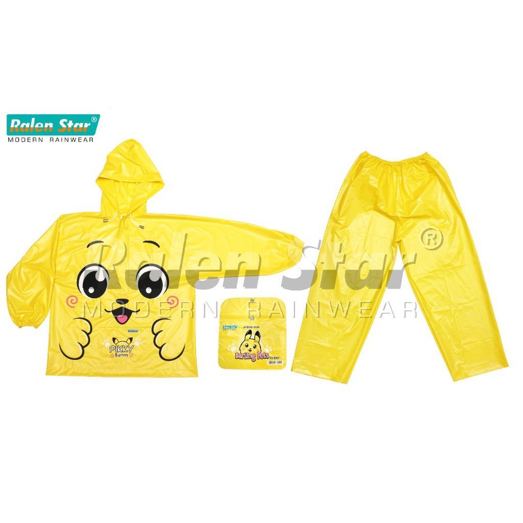 Jas Hujan Anak Kido DARLING PETS Ralen Star Baju Celana RS66021