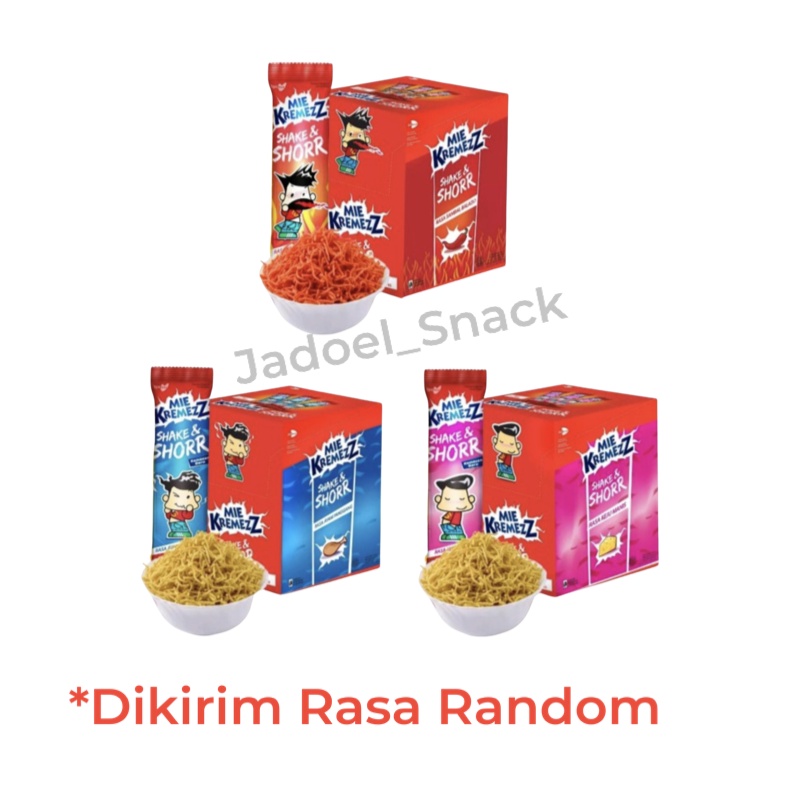 Jual Mie Kremezz Shorr Rasa Random By Jadoel Snack Shopee Indonesia