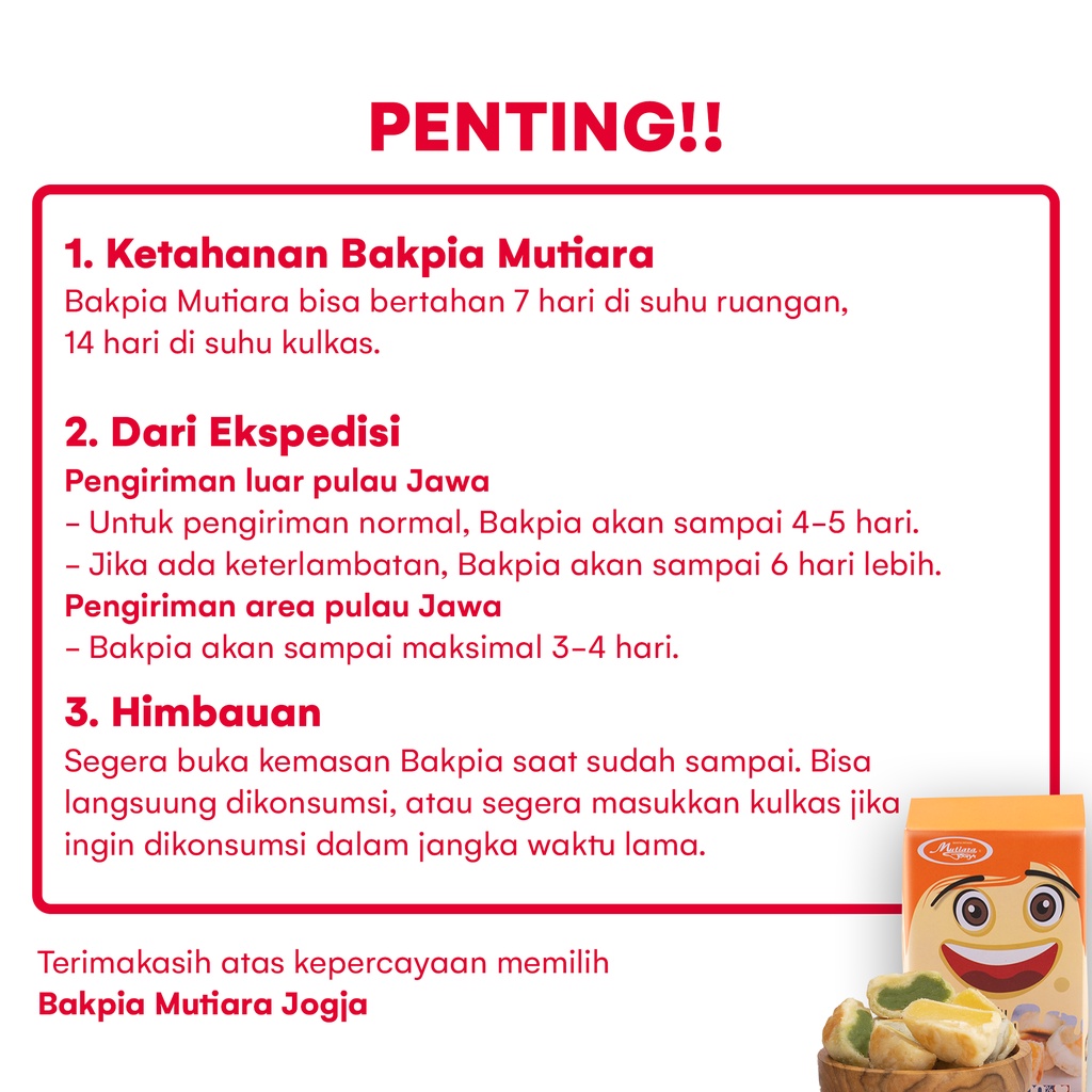 BAKPIA MUTIARA JOGJA - HAMPERS