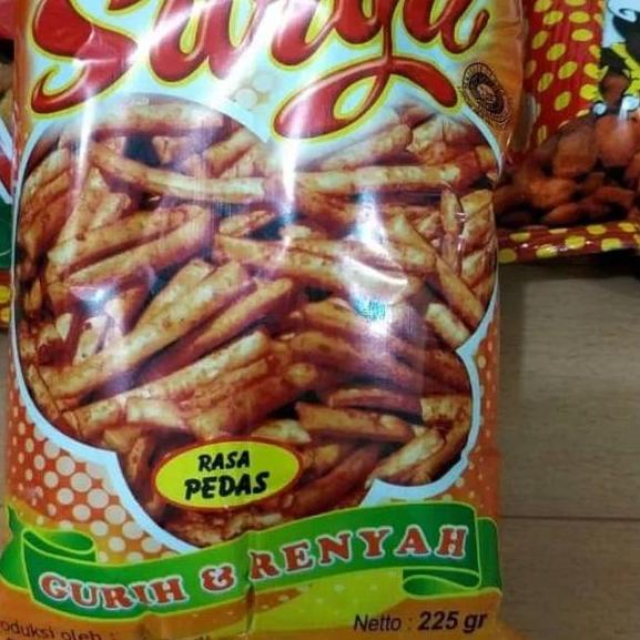 𝕳 Krupuk Bawang Surya 225 gr ●