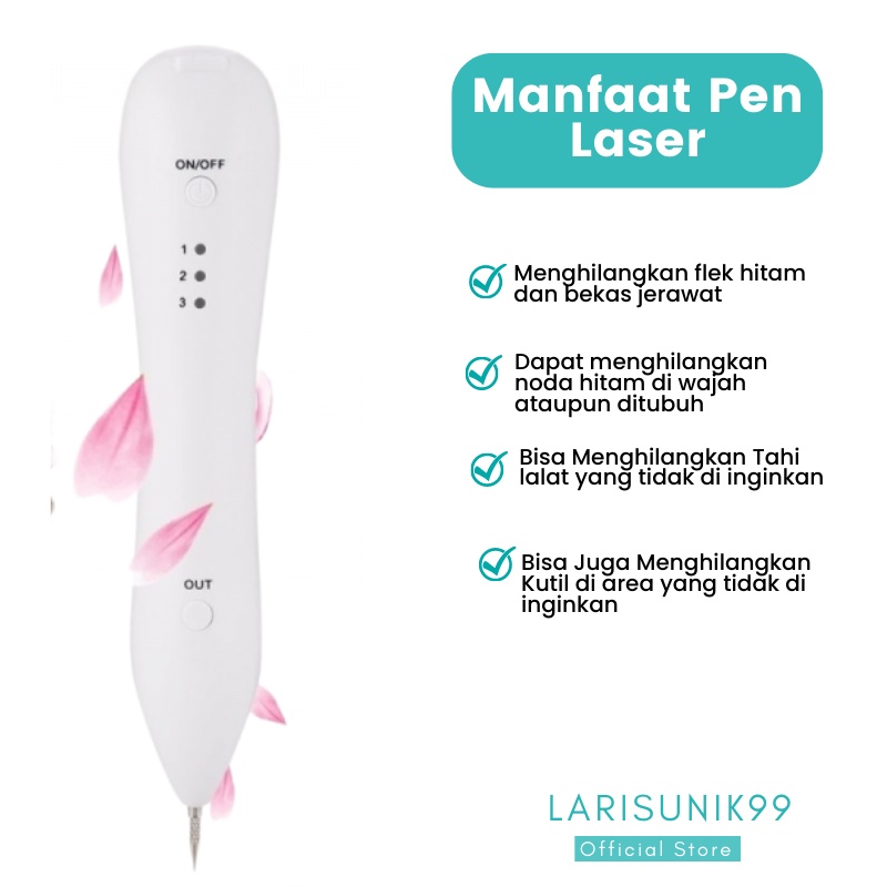 Alat Pen Laser Perawatan Kulit Serbaguna Untuk Menghilangkan Flek Perawatan Wajah Tatoo Kutil