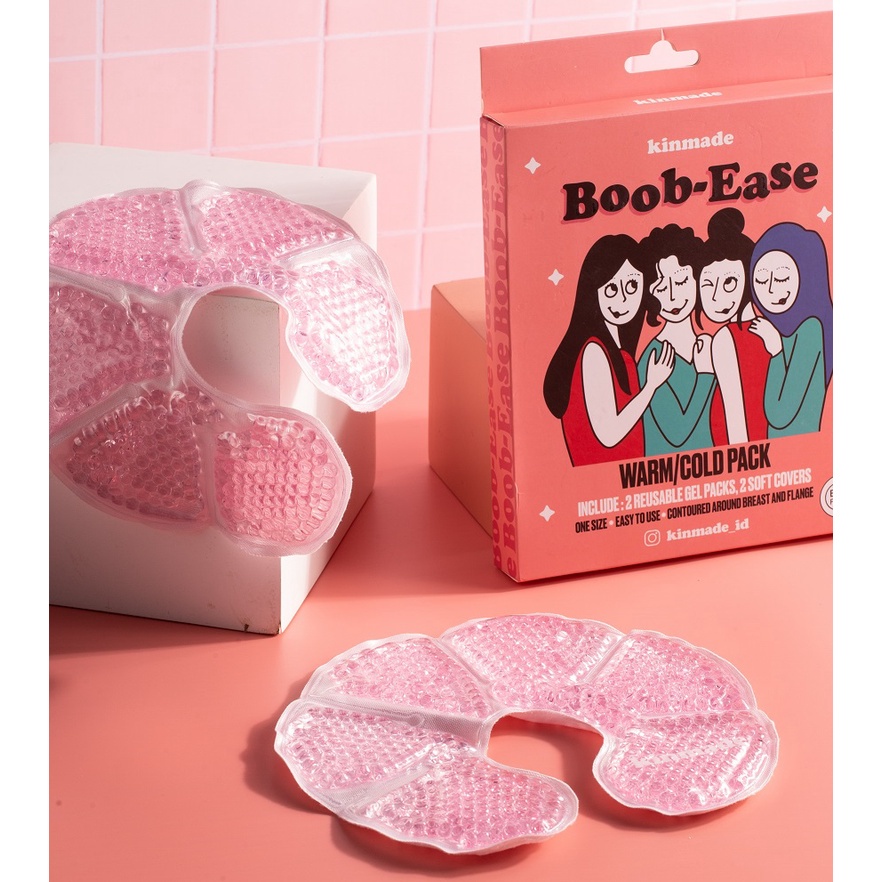 Kinmade Boob Ease Warm/Cold Pack Isi 2 | Kompres Payudara . Kinmade Boob-Ease Warm/Cold Pack adalah produk Kinmade yang dapat membantu memperlancar aliran ASI Moms dan dapat mengurangi permasalahan payudara Moms seperti mastitis atau payudara bengkak.  Ke