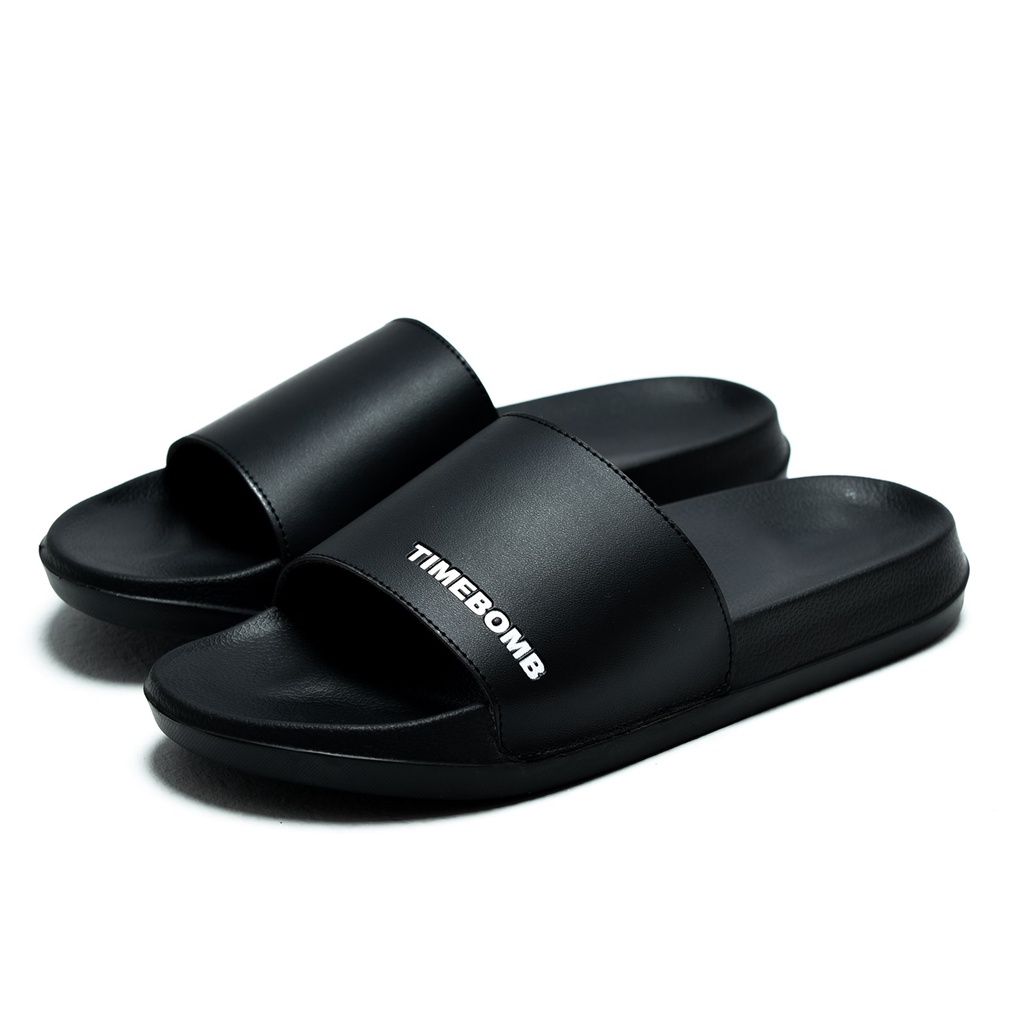 TIMEBOMB SANDAL | EMBOSS | SLIPPERS SLIDE | SLIPPERS | SANDAL UNISEX | TIPE3 (T LOGO)