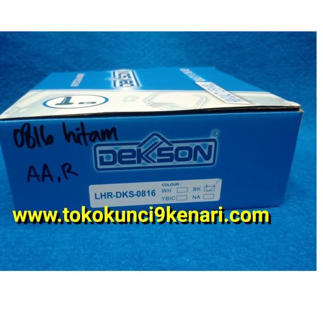 Handle Pintu Almunium Dekson / LHR 0816 Dekson Hitam