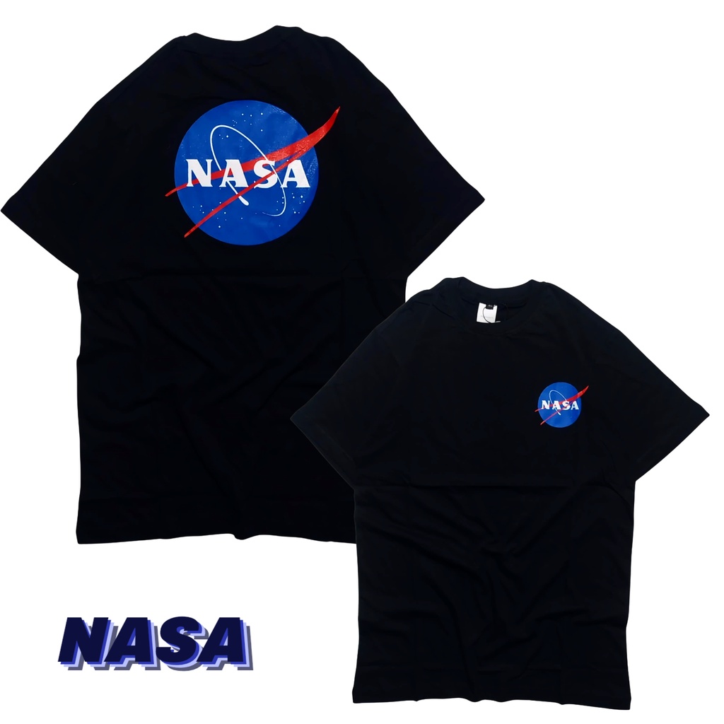 Kaos Distro Pria NASA Lengan Pendek Tshirt Lelaki Dewasa Fashion Cod Kaos Distro Pria Kaos Distro Or