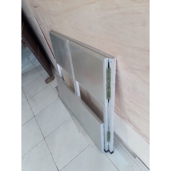 Meja Lipat Kompor Alumimium