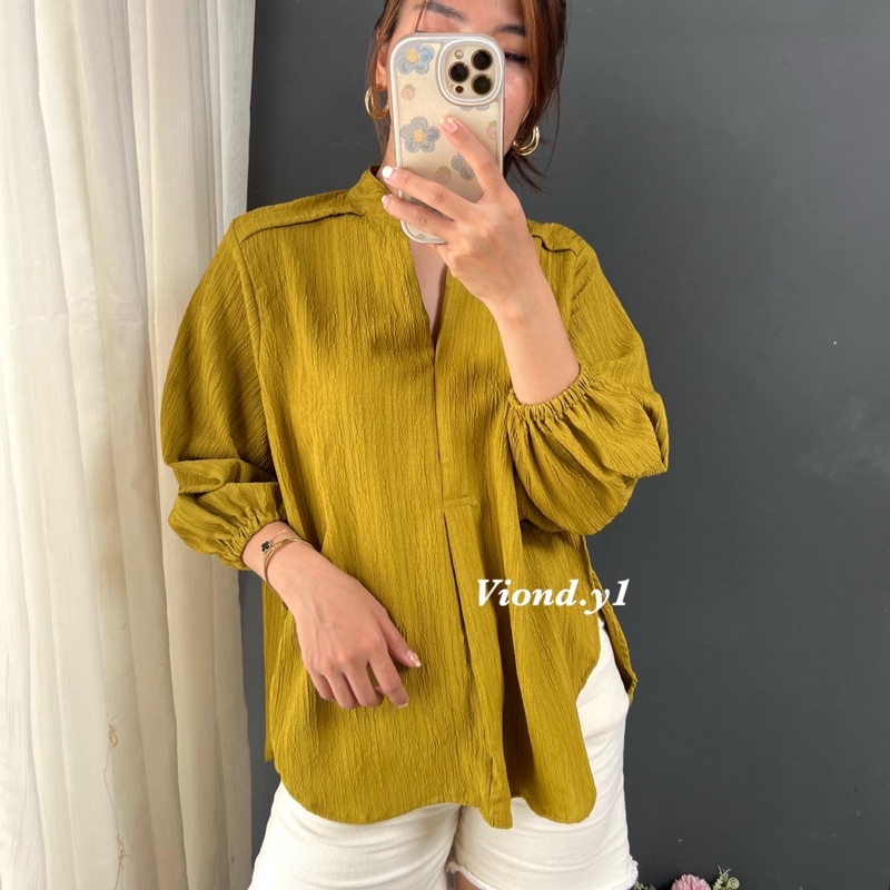 Blouse Wanita  / Kemeja Wanita / Atasan Wanita Korea 123