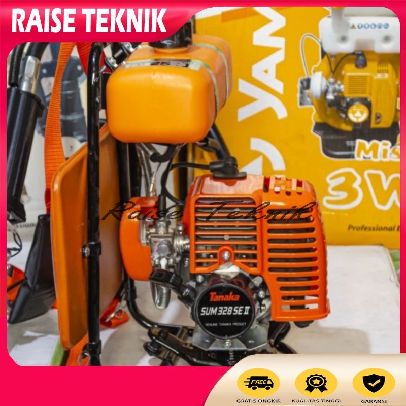 MESIN POTONG RUMPUT TANAKA SUM 338 SE II TANAKA ASLI