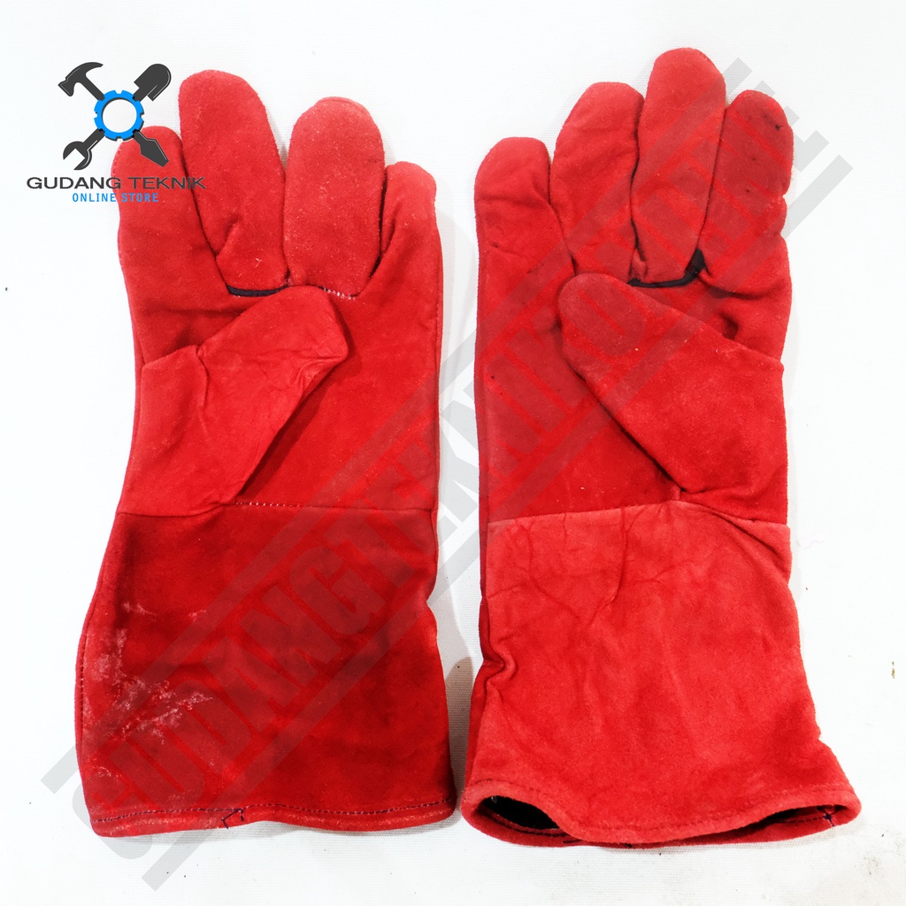 Sarung Tangan Las Kulit 14&quot; 16&quot; PALIPID / Welding Glove 14 16 Inch PALIPID - Safety Glove Welding PALIPID