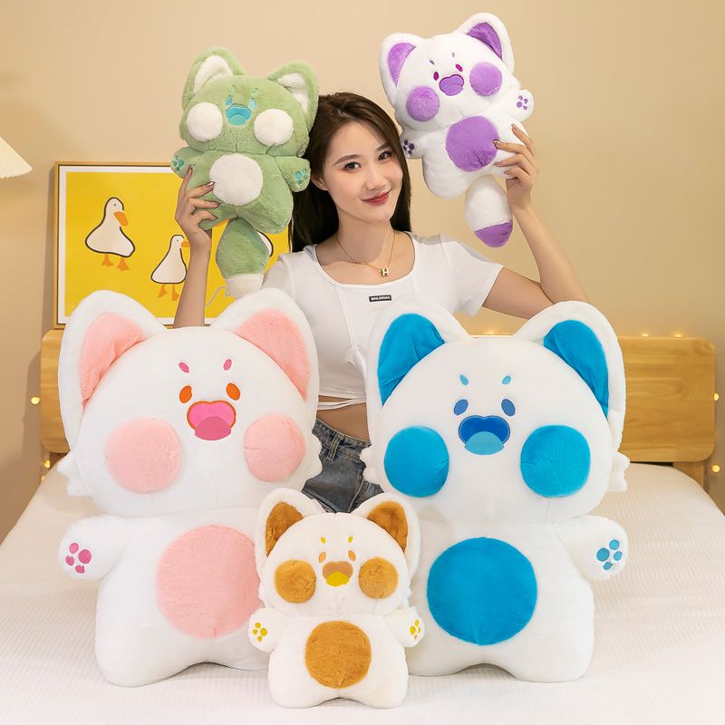 Plushy 9in Dudu Boneka Kucing Cuddly Bantal Dekorasi