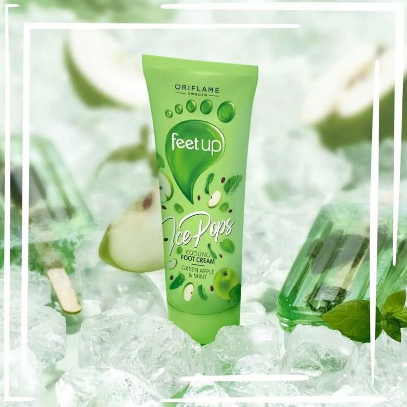 Feet Up Ice Pops Cooling Foot Cream Green Apple &amp; Mint/Feet Up Soothing Sweet Cherry &amp; Almond Oil Foot Cream/Feet Up Smoothing Pineapple &amp; Ginger Foot Cream