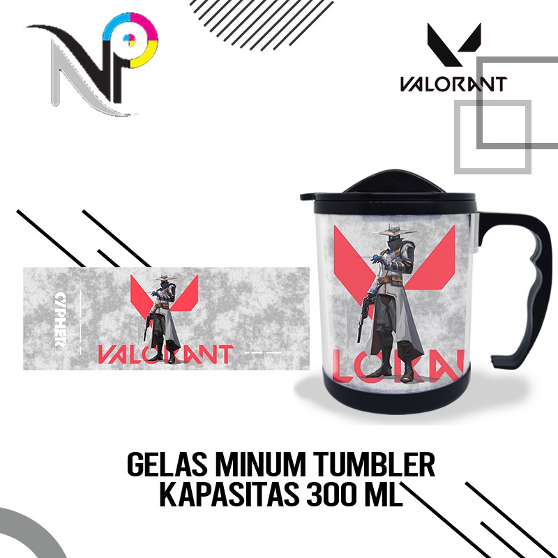 GELAS INSERT PAPER VALORANT CYPHER