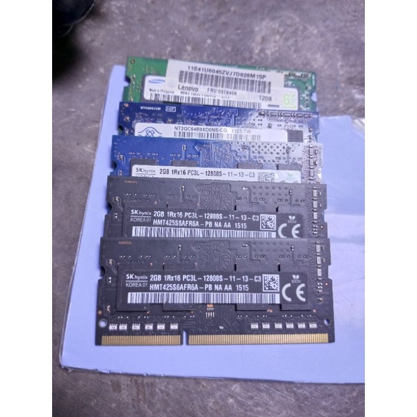 SoDIMM RAM Untuk Laptop Notebook 2GB &amp; 4GB DDR3L 2GB &amp; 4GB DDR3 PC 10600 12800 1333MHz 1600MHz