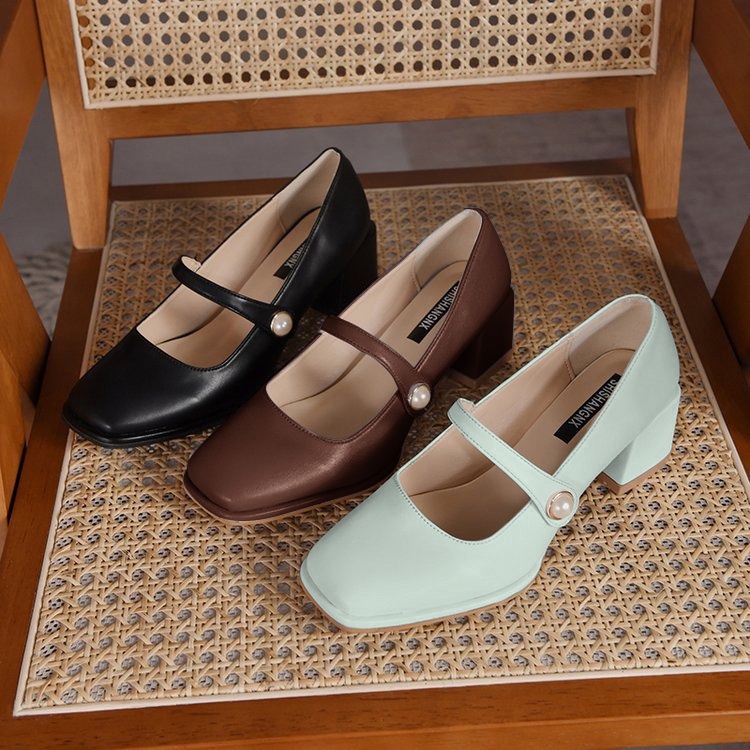 Sepatu Kerja Wanita Kekinian Spatu Perempuan Import Terbaru Formal Sepatu hak tinggi Sepatu casual ala Korea SK-011