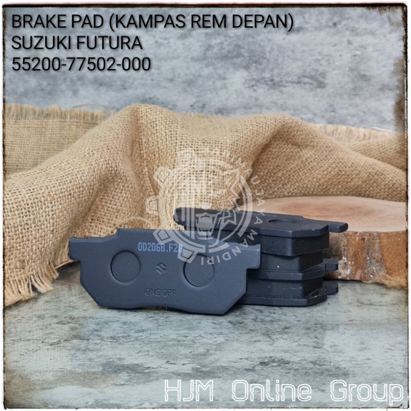 BRAKE DISC PAD - KAMPAS REM DEPAN FUTURA / T120SS